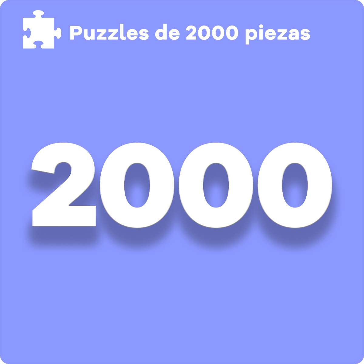 Comprar puzzles de 2000 piezas