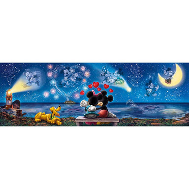 Puzzle Clementoni Mickey y Minnie Panorama de 1000 piezas