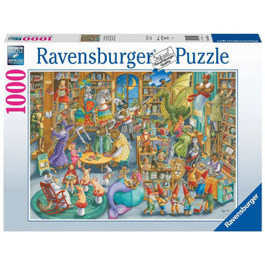 Puzzle Ravensburger Medianoche en la Biblioteca de 1000 piezas