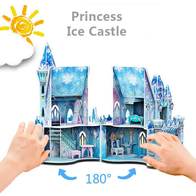 Maqueta Castillo de Hielo Frozen para montar