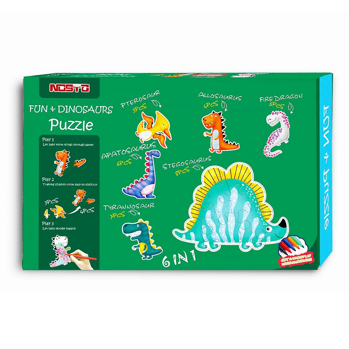 Puzzles de 2-20 piezas
