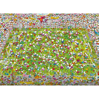 Puzzle Clementoni El Partido de Fútbol de 1000 piezas