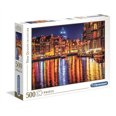 Puzzle Clementoni Amsterdam de 500 piezas