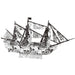 Barco Pirata Puzzle 3D para Colorear