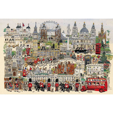 Puzzle de Madera London Drawing de 1000 Piezas