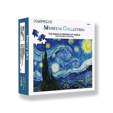 Puzzle van Gogh La Noche Estrellada de 2000 Piezas