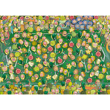 Puzzle Botop Fútbol Vegetariano de 1000 piezas