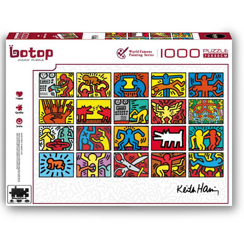 Puzzle Botop Keith Haring de 1000 piezas