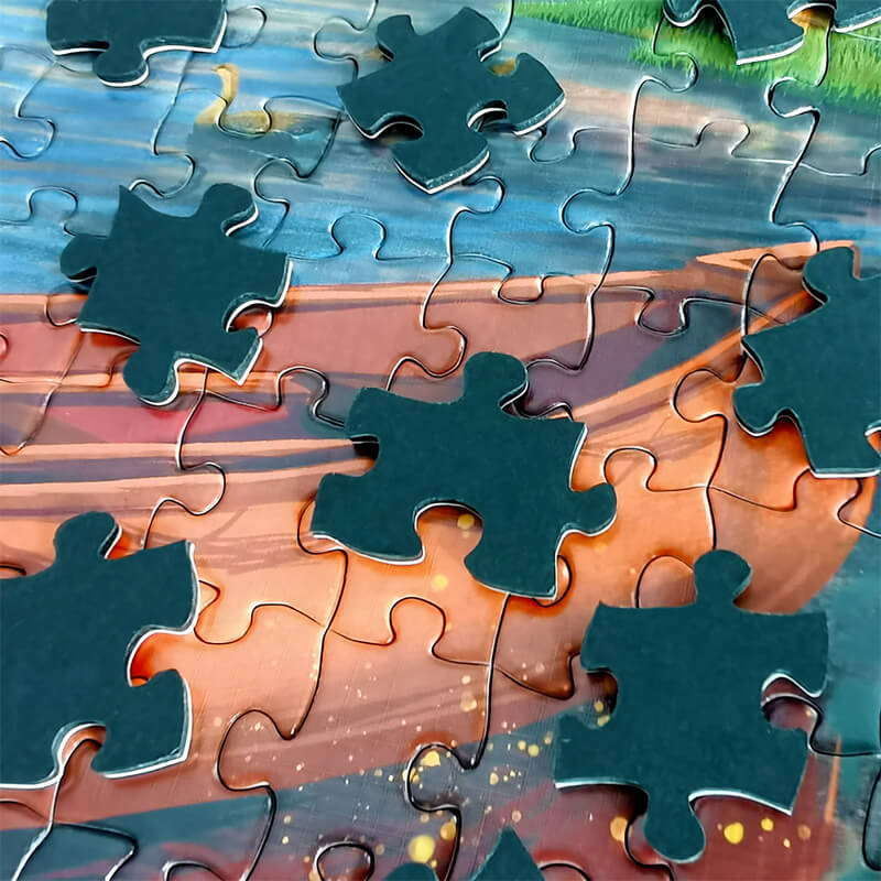 Puzzle Botop Atardecer en el Lago Tahoe de 1000 piezas
