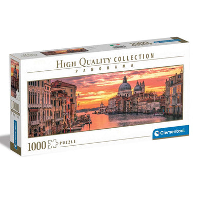 Puzzle Clementoni Panorama el Gran Canal de Venecia de 1000 piezas