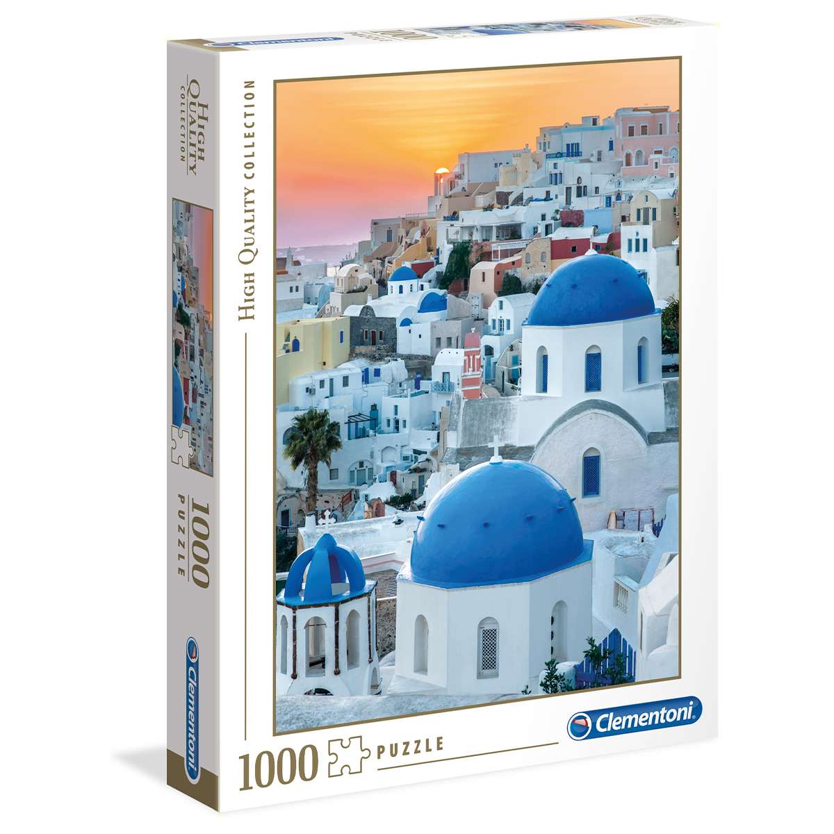 Puzzle Clementoni Santorini de 1000 piezas