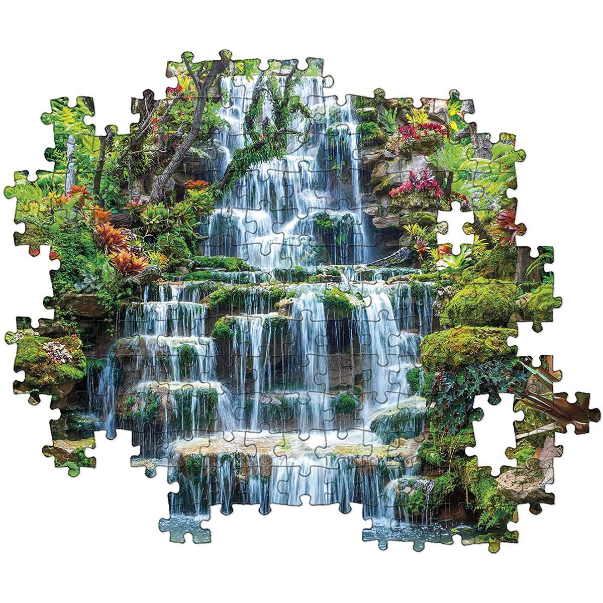 Puzzle Clementoni Peace Puzzle Cascadas de 500 piezas
