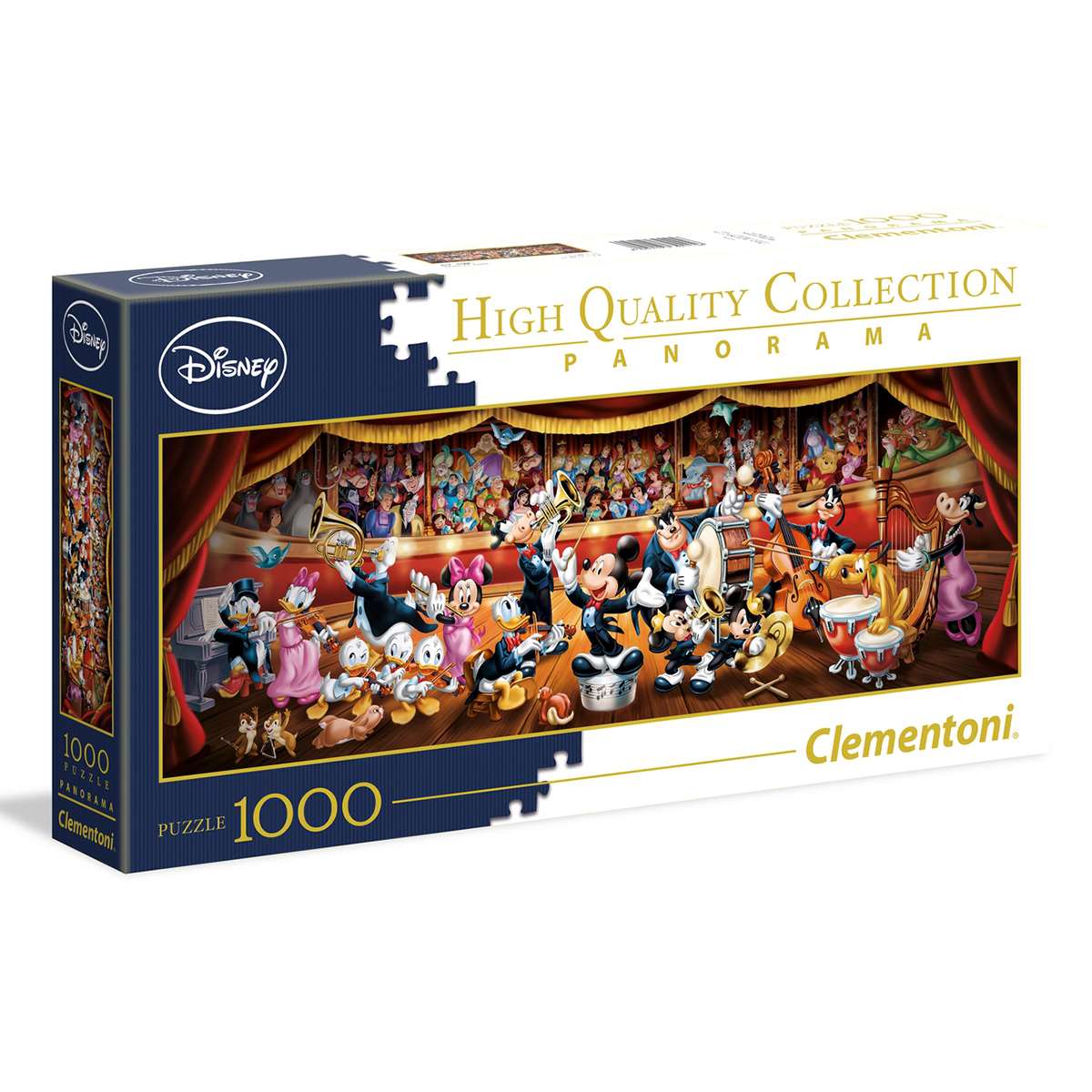 Puzzle Clementoni Orquesta Disney Panorama de 1000 piezas