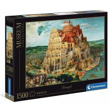 Puzzle Clementoni Torre de Babel de Pieter Brueghel el Viejo de 1500 piezas