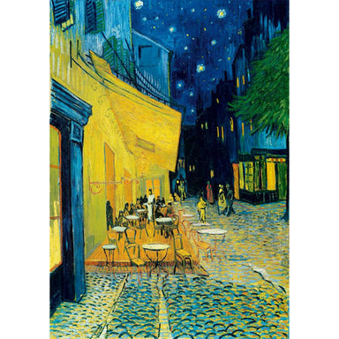 Puzzle Bluebird Terraza de Café por la noche de Van Gogh de 1000 piezas