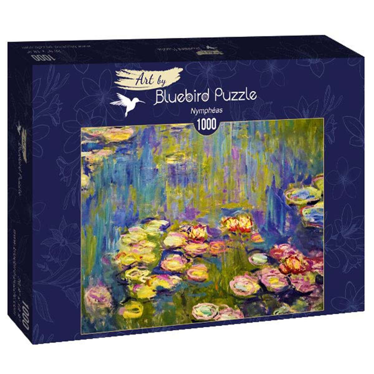 Puzzle Bluebird Nenúfares de 1000 piezas