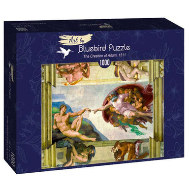 Puzzle Bluebird La Creación de Adán de 1000 piezas