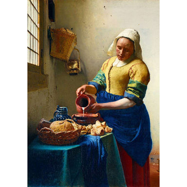 Puzzle Bluebird La Lechera de Johannes Vermeer de 1000 piezas