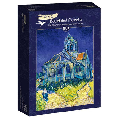 Puzzle Bluebird La Iglesia de Auvers de Vincent Van Gogh de 1000 piezas
