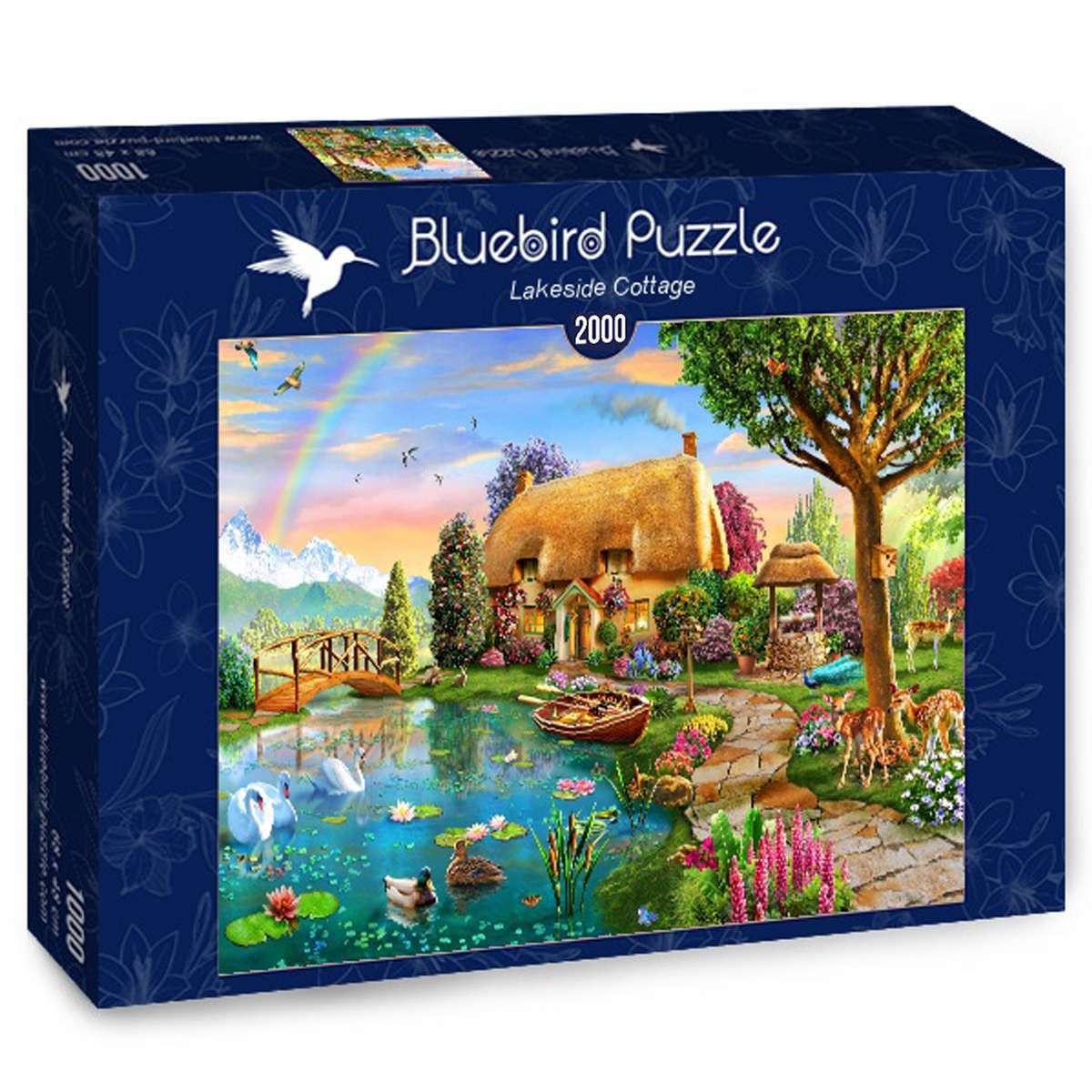 Puzzle Bluebird Casa de Campo junto al Lago de 2000 piezas