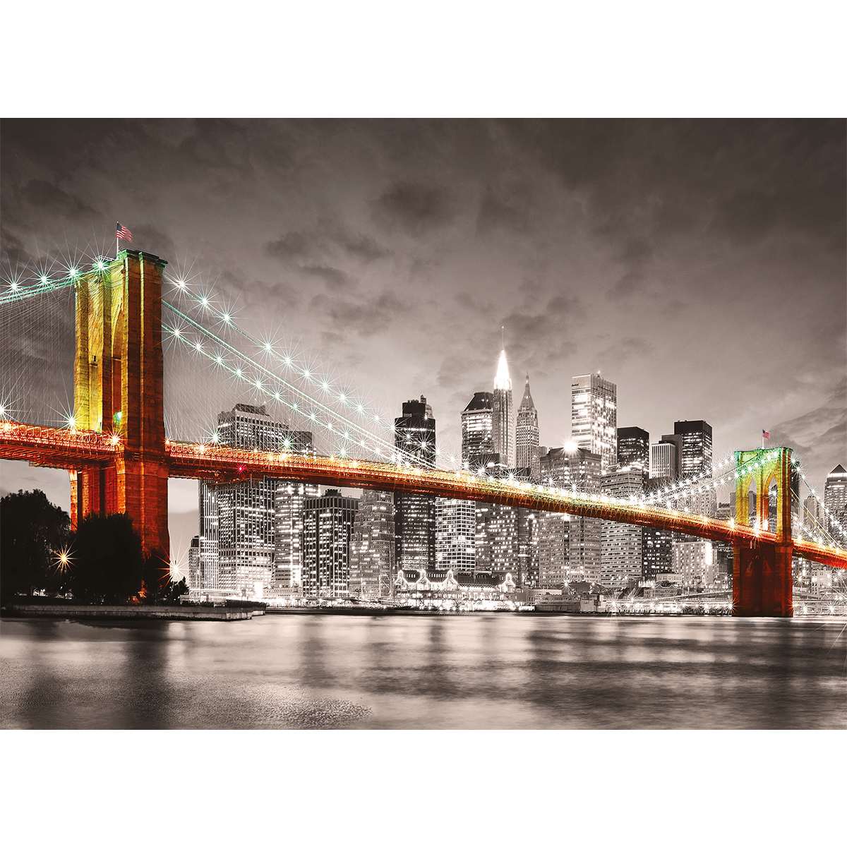 Puzzle Eurographics Puente de Brooklyn NY de 1000 piezas