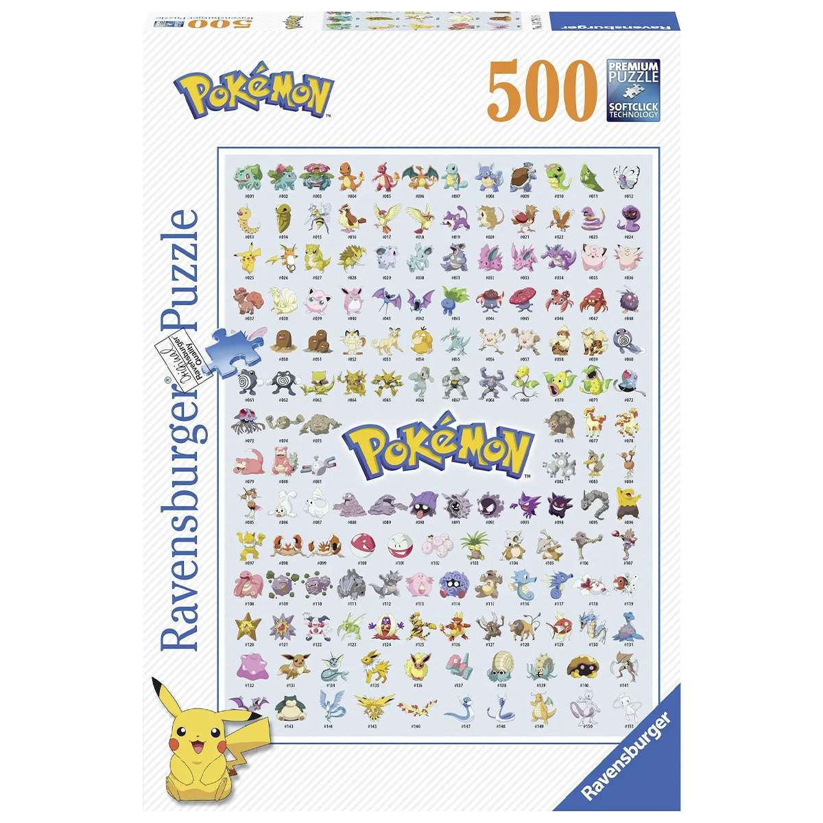 Puzzle Ravensburger Pokémon Collection de 500 piezas