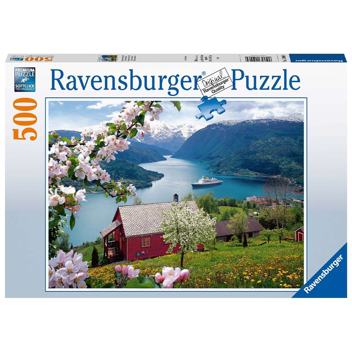 Puzzle Ravensburger Idilio Escandinavo de 500 piezas
