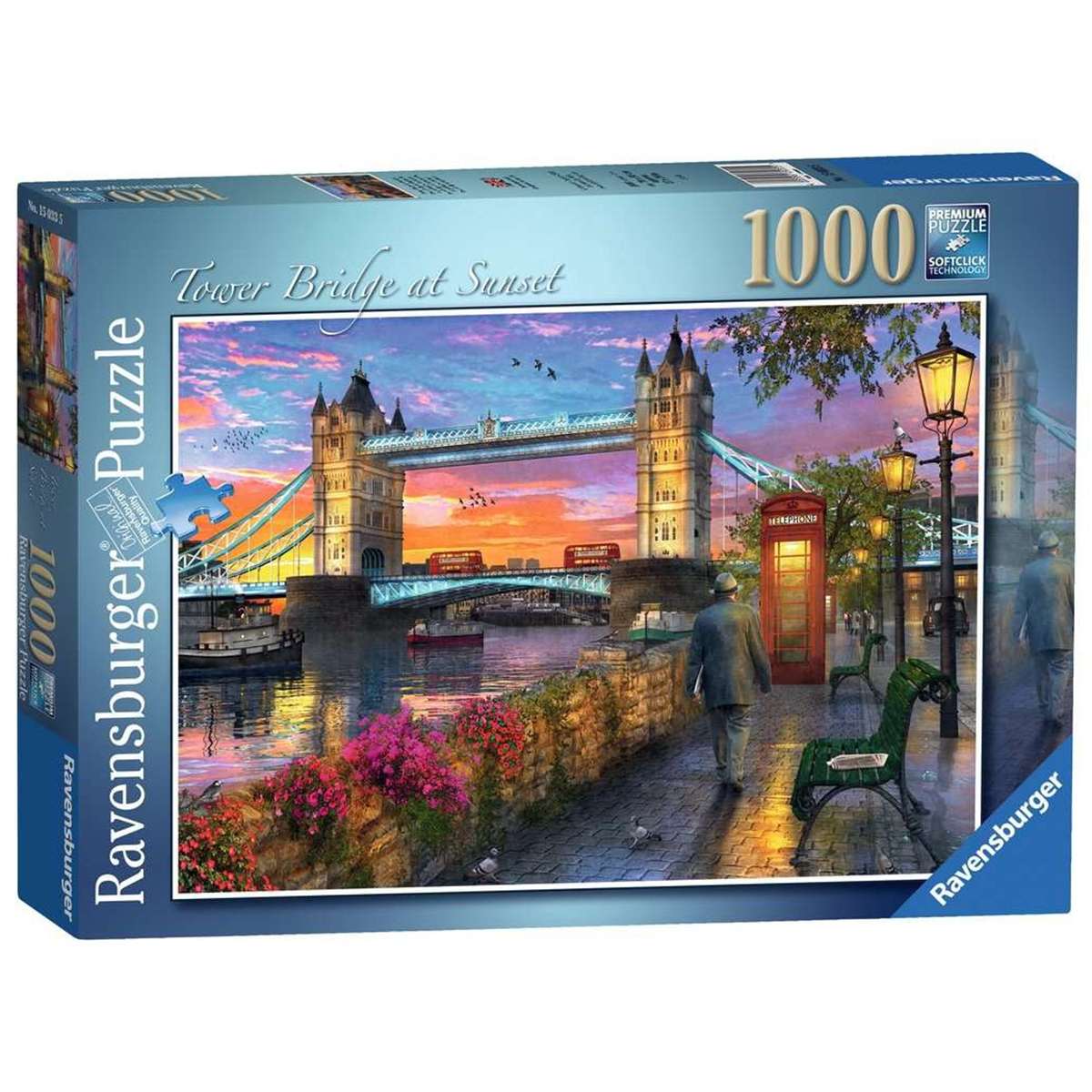 Puzzle Ravensburger Tower Bridge al Atardecer de 1000 piezas