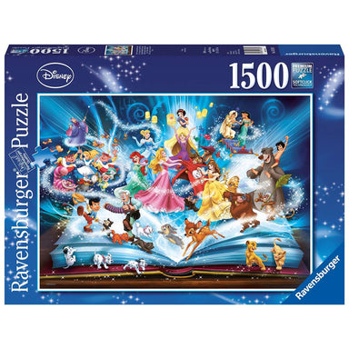 Puzzle Ravensburger El Libro Mágico de los Cuentos Disney de 1500 piezas