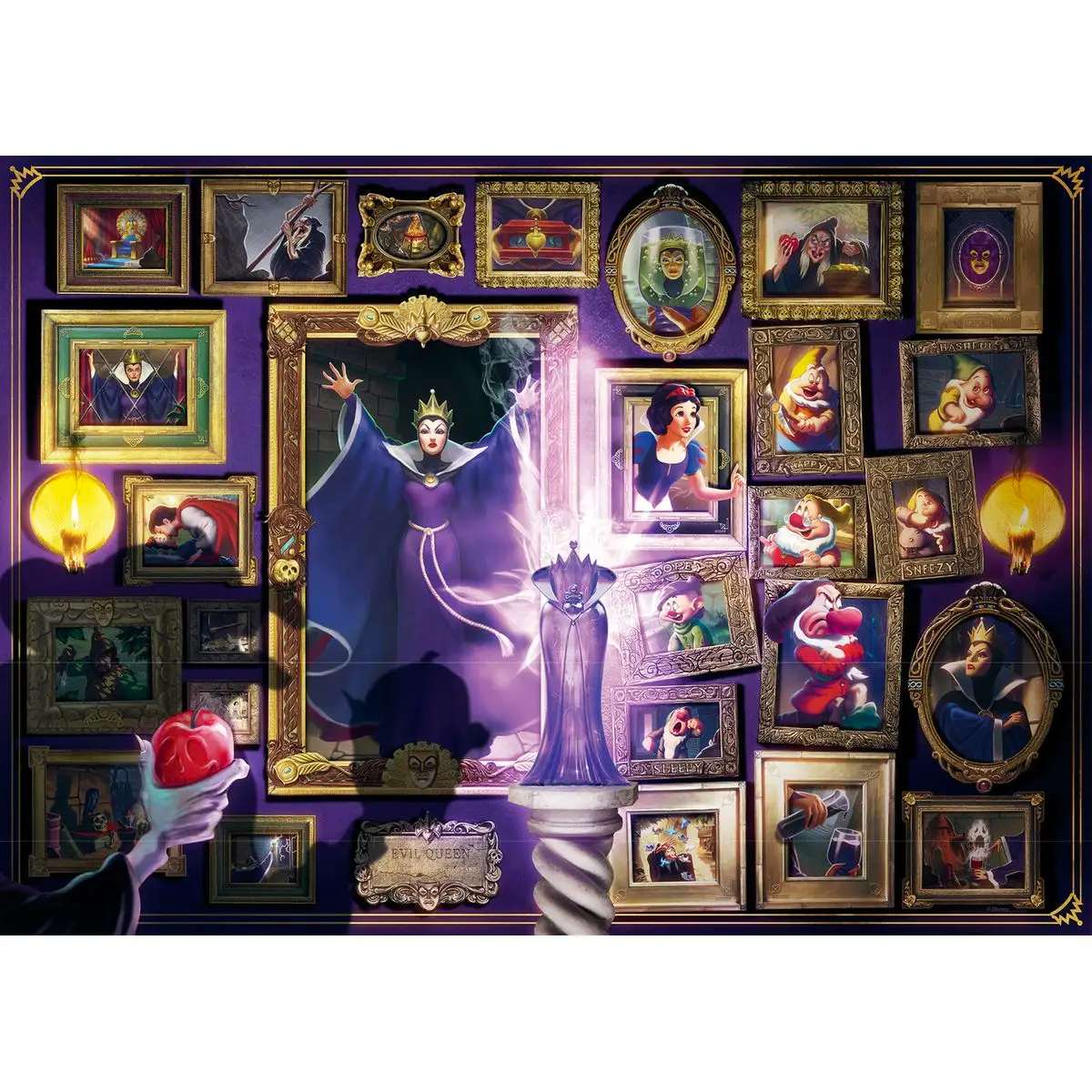 Puzzle Ravensburger Villanos Disney Evil Queen de 1000 piezas