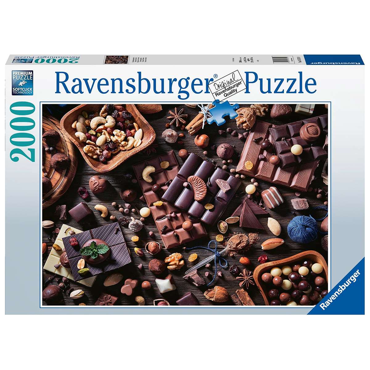 Puzzle Ravensburger Paraíso de Chocolate de 2000 piezas