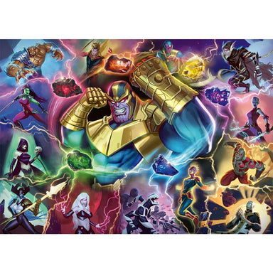 Puzzle Ravensburger Villanos Marvel Thanos de 1000 piezas