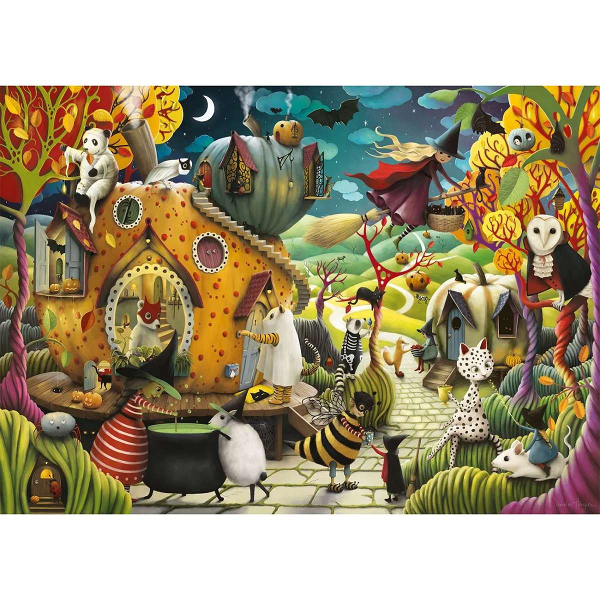Puzzle Ravensburger Feliz Halloween de 1000 piezas
