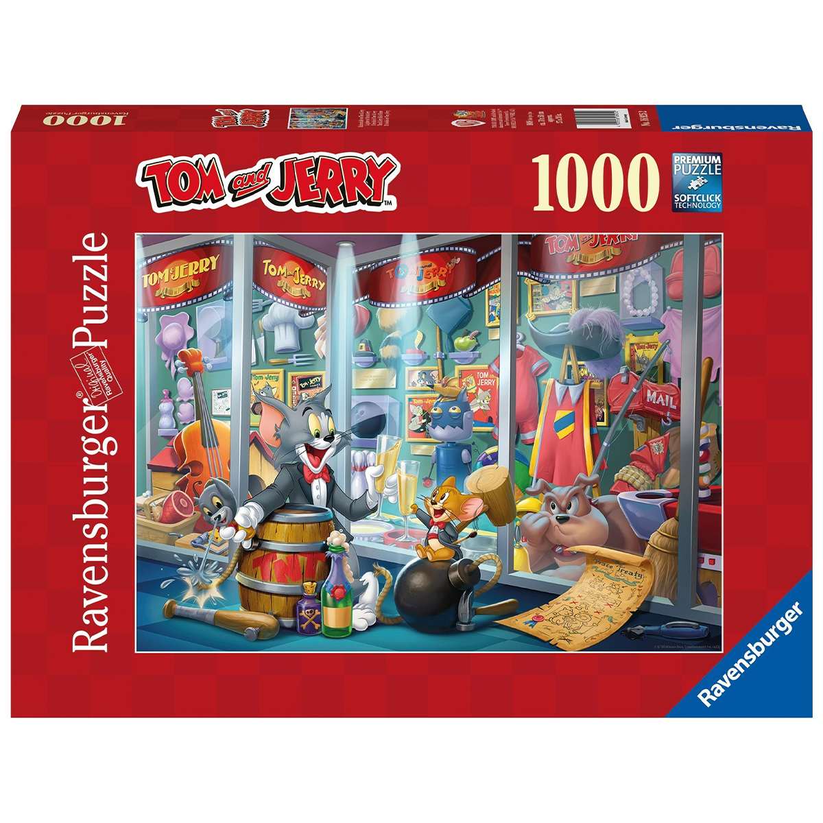 Puzzle Ravensburger Tom y Jerry de 1000 piezas