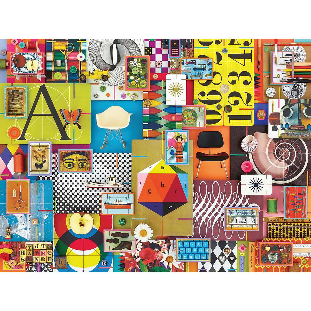 Puzzle Ravensburger Eames House of Cards de 1500 piezas
