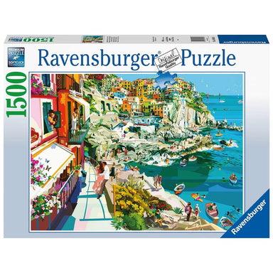 Puzzle Ravensburger Romance en Cinque Terre de 1500 piezas