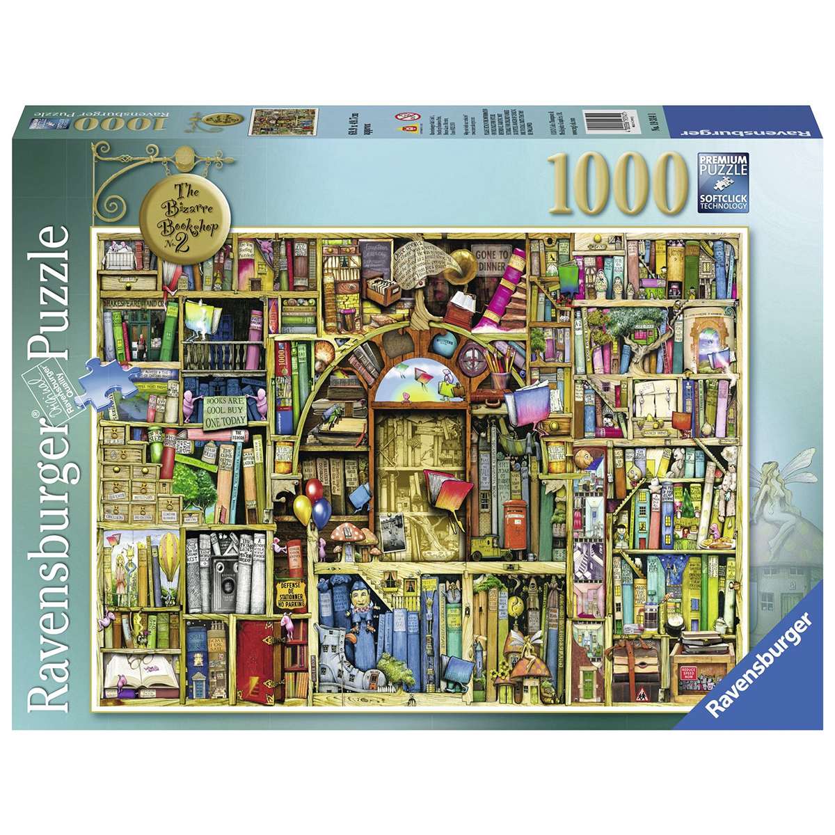 Puzzle Ravensburger Biblioteca Mágica II de 1000 piezas