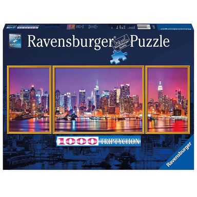 Puzzle Ravensburger Tríptico de Nueva York Panorama de 1000 piezas