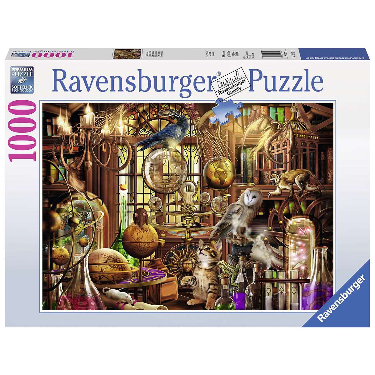 Puzzle Ravensburger Laboratorio de Merlín de 1000 piezas