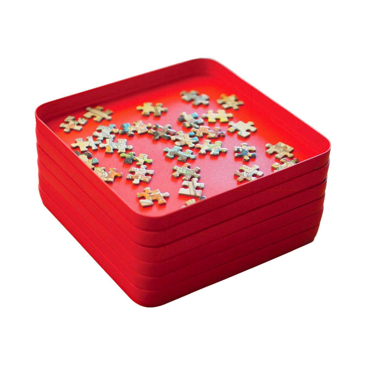 Separador de piezas de puzzle Jumbo x 6 Bandejas