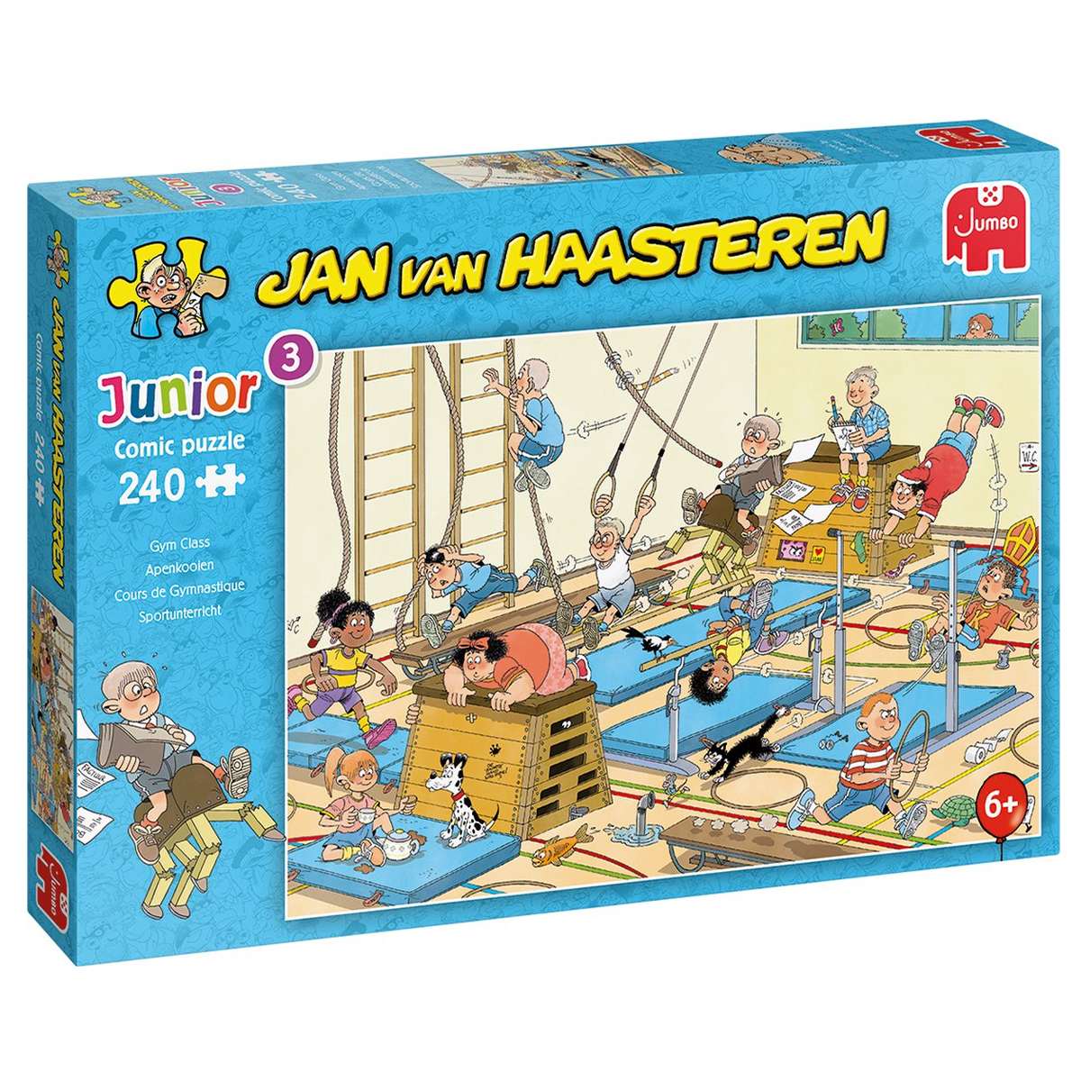 Puzzle Jan van Haasteren Clase de Gimnasia de 240 piezas