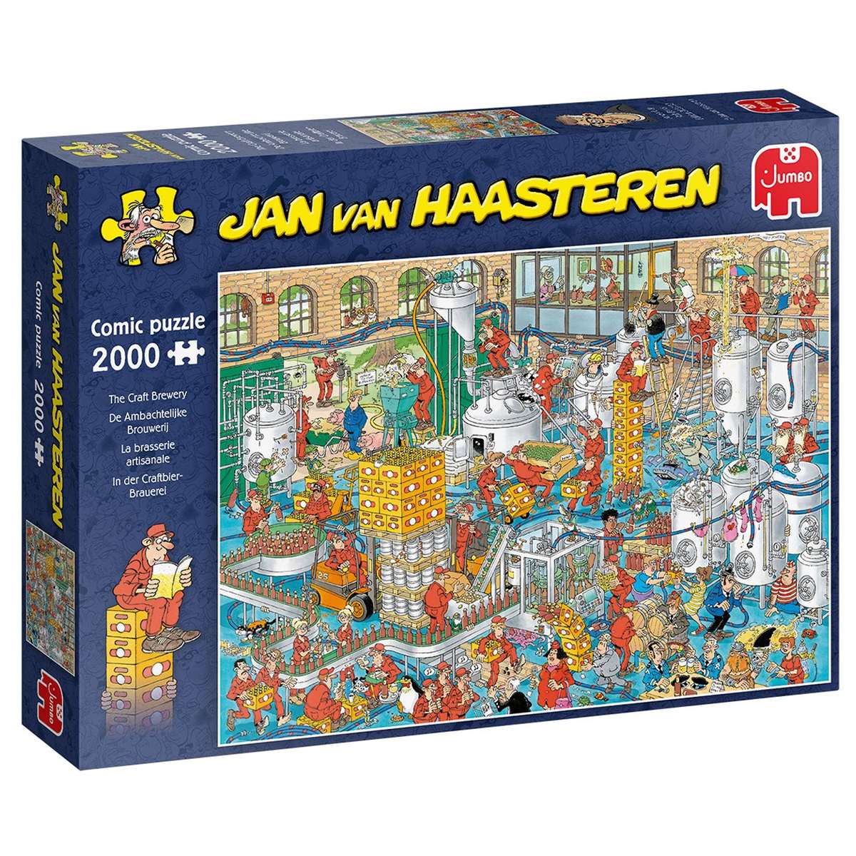 Puzzle Jan van Haasteren La Cervecería Artesanal de 2000 piezas