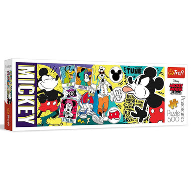 Puzzle Trefl Mickey Mouse Panorama de 500 piezas
