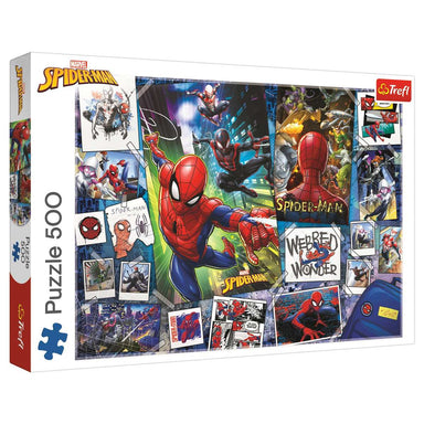 Puzzle Trefl Spider-Man Poster de 500 piezas