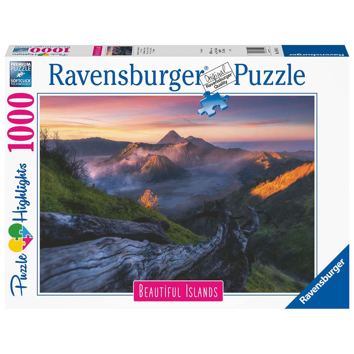 Puzzle Ravensburger Monte Bromo en Indonesia 1000 piezas