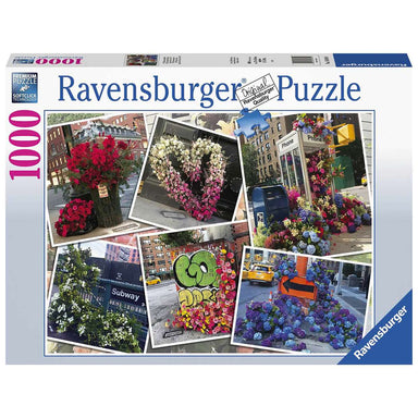 Puzzle Ravensburger Nueva York Flower Flash de 1000 piezas