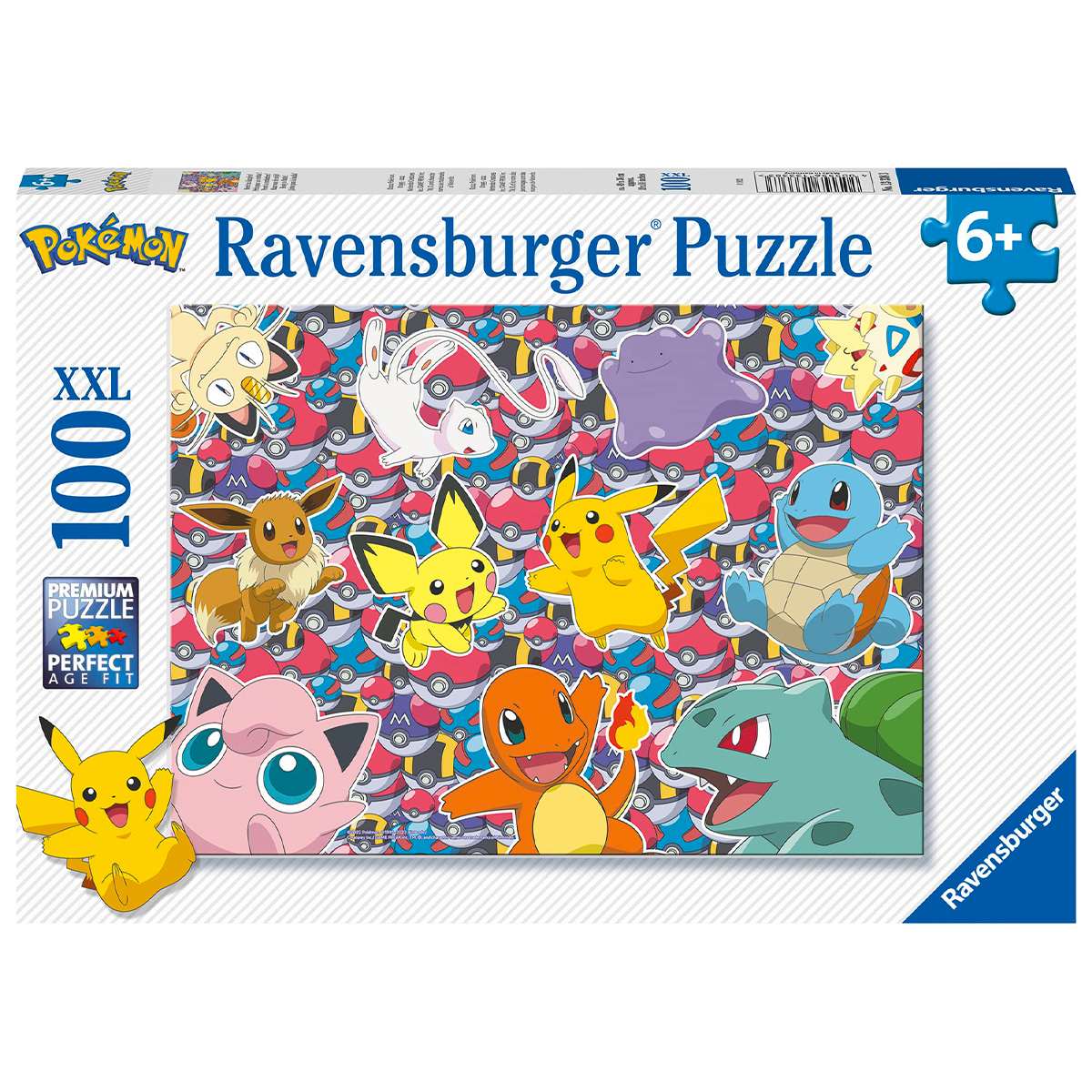 Puzzle Ravensburger Pokémon Listos para la Batalla de 100 piezas XXL