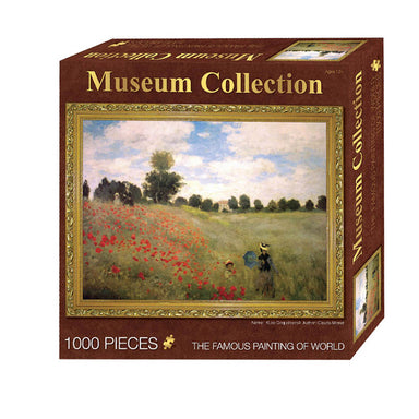 Puzzle Amapolas de Monet de 1000 piezas