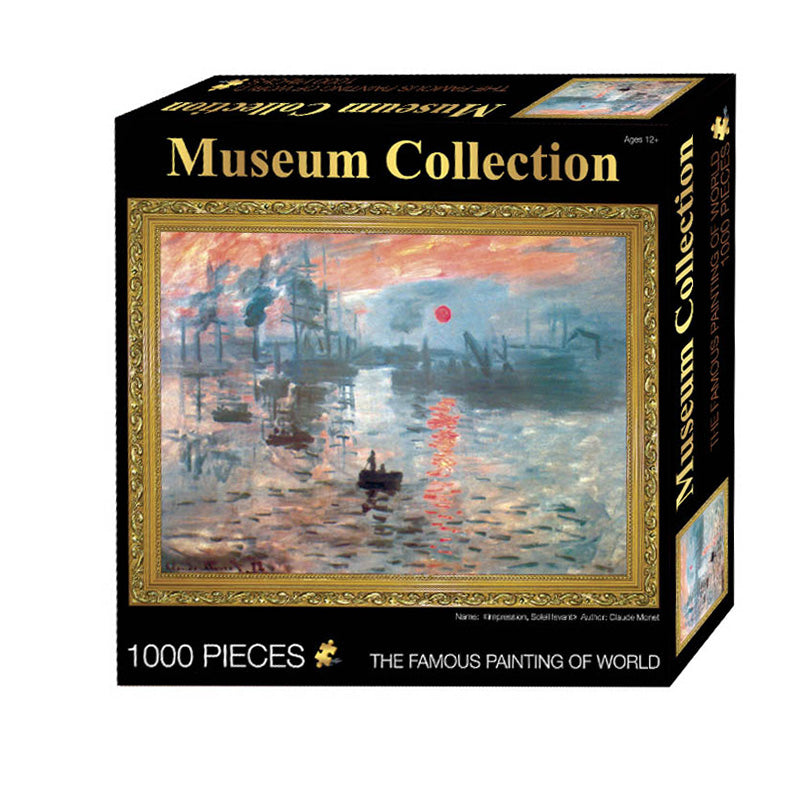 Puzzle Sol Naciente de Monet de 1000 piezas