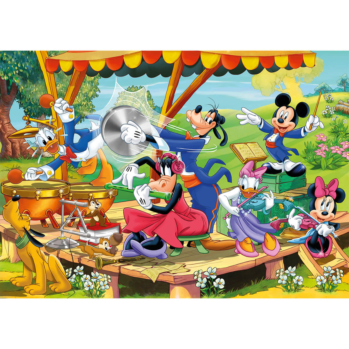 2 Puzzles Clementoni Mickey y sus Amigos de 60 piezas